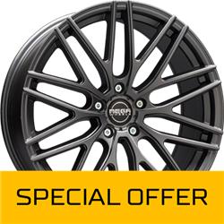 MEGA WHEELS CETUS ANTHRACITE GREY 8x18 5/112 ET30 CB66.6