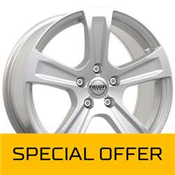 MEGA WHEELS LEO SILVER 8x19 5/108 ET42 CB63.3