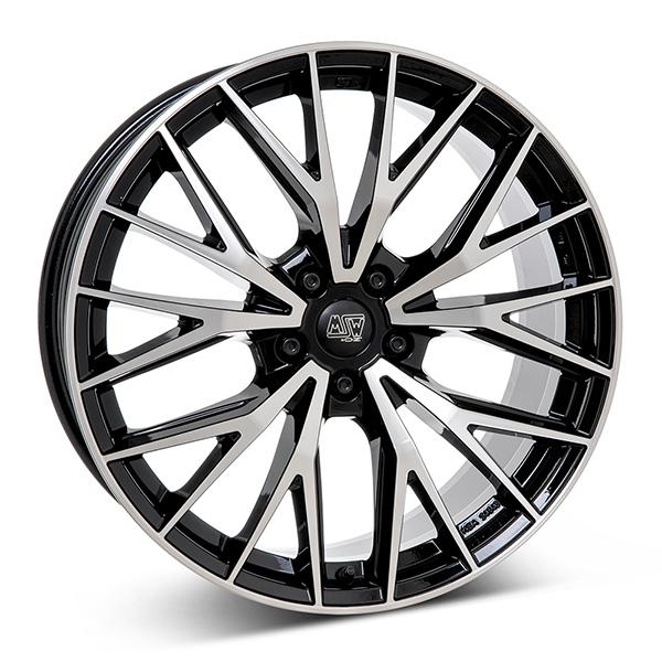 MSW 44 G.BLK/POL | 8,5X20 5-108 E45 C73,10 60 8.5x20 5/108 ET45 CB73.1