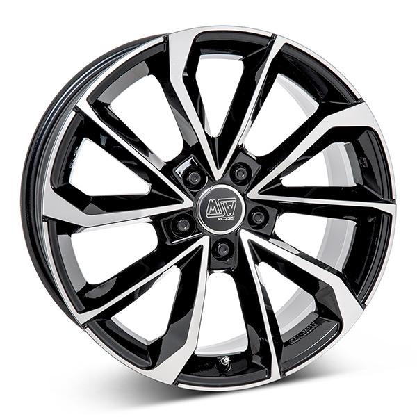 MSW 42 G.BLK/POL | 8X18 5-112 E48 C73,1 60 8x18 5/112 ET48 CB73.1