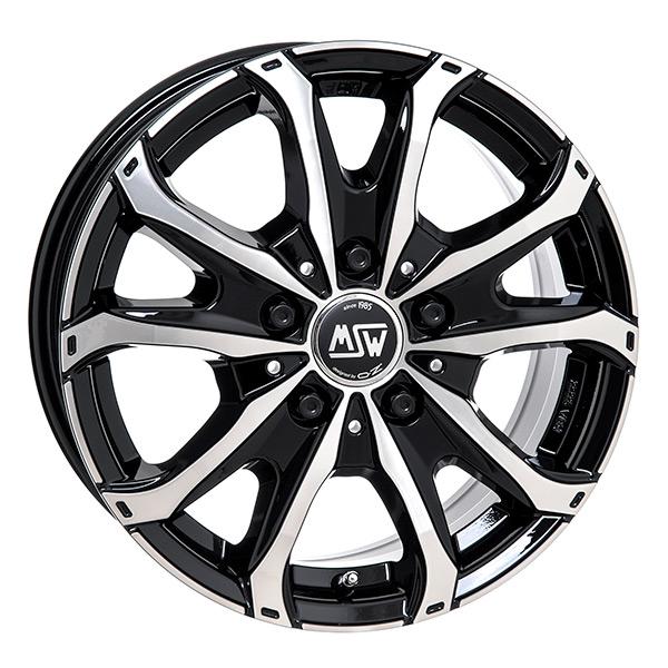 MSW 48 VAN BLK/POL | 7X17 5-108 E46 C65,1 60 7x17 5/108 ET46 CB65.1