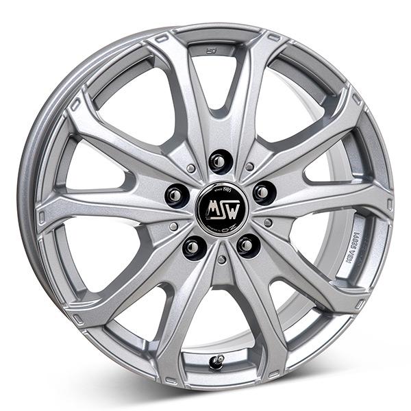 MSW 48 VAN SLV | 6,5X16 5-120 E60 C65,1 R14 6.5x16 5/120 ET60 CB65.1