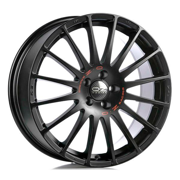 OZ SUPERTURISMO BLACK | 7X17 4-100 E35 C68,1 7x17 4/100 ET35 CB68.1