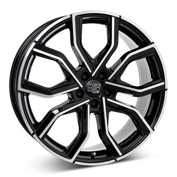 MSW 41 G.BLK/POL | 10,5X20 5-112 E40 C73,1 60 10.5x20 5/112 ET40 CB73.1