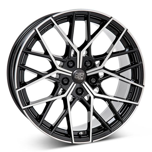 MSW 74 G.BLK/POL | 8,5X19 5-112 E35 C73,1 60 8.5x19 5/112 ET35 CB73.1