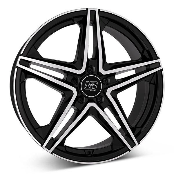 MSW 31 G.BLK/POL | 8,5X19 5-112 E43 C73,10 60 8.5x19 5/112 ET43 CB73.1