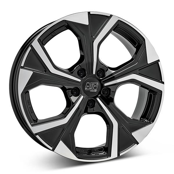 MSW 43 G.BLK/POL | 9X20 5-112 E38 C66,60 60 9x20 5/112 ET38 CB66.6