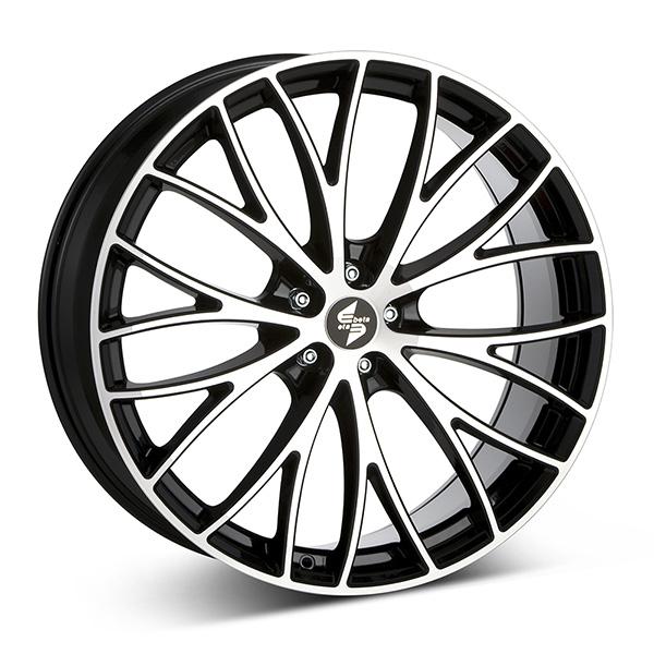 ETA BETA PIUMA G.BLK/POL | 8,5X18 5-120 E45 C65,10 R14 8.5x18 5/120 ET45 CB65.1