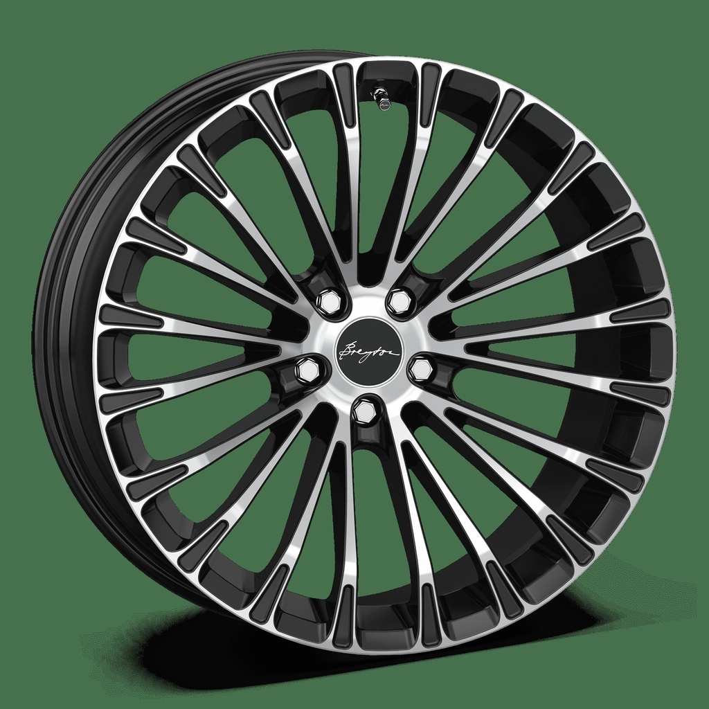 BREYTON LS2 M.BLK /POL | 8,5X19 5-112 E52 C66,5 60 8.5x19 5/112 ET52 CB66.5
