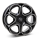 MSW 83 G.BLK/POL | 7X17 5-108 E45 C73,10 60 7x17 5/108 ET45 CB73.1