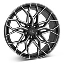 MSW 51 G.BLK/POL | 8,5X21 5-120 E43,5 C72,56 60 8.5x21 5/120 ET43.5 CB72.6