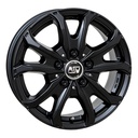 MSW 48 VAN M.BLK | 7X17 5-108 E46 C65,1 60 7x17 5/108 ET46 CB65.1