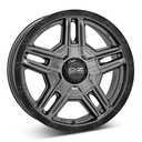 OZ RALLY ADVENTURE M.GRA/BLK LIP | 8X17 6-139,7 E44 C106,1 60 8x17 6/139.7 ET44 CB106.1