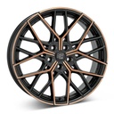 MSW 74 M.BLK/COPPER POL | 8X19 5-112 E45 C73,10 60 8x19 5/112 ET45 CB73.1