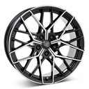 MSW 74 G.BLK/POL | 8,5X18 5-120 E50 C72,6 60 8.5x18 5/120 ET50 CB72.6