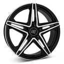 MSW 31 G.BLK/POL | 8X18 5-112 E43 C66,60 R14 8x18 5/112 ET43 CB66.6