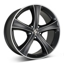 ETA BETA TETTSUT BLK/POL | 7X17 4-108 E25 C65,10 60 7x17 4/108 ET25 CB65.1