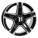 BALLISTIC DAKOTA BLK/POL | 9X22 5-120 E45 C65,1 R14 9x22 5/120 ET45 CB65.1