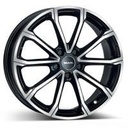 MAK DAVINCI BLK/POL 7x17 5/114.3 ET50 CB60.1
